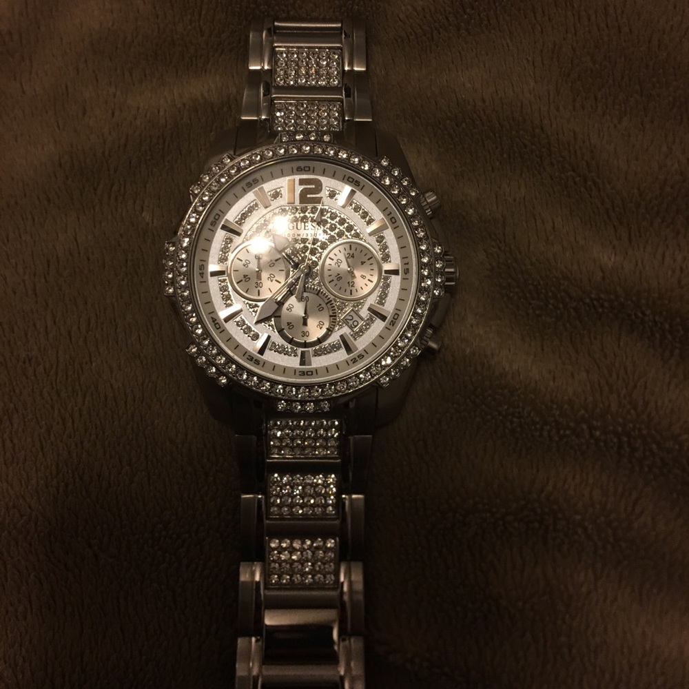 Women’s GUESS Roxy Multifunctional Bracelet Watch